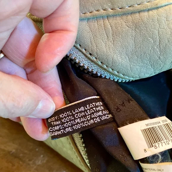 🔥Marc by Marc Jacobs Cement Lamb Leather Top Handle Crossbody Bag🔥 - Picture 9 of 16